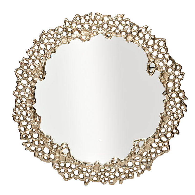 Зеркало Honeycomb Mirror Золотой Зеркало Honeycomb Mirror Золотой в Липецке | Loft Concept