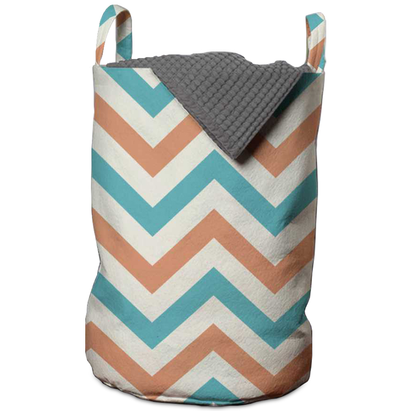 Корзина Turquoise Chevron Basket Мульти Корзина Turquoise Chevron Basket Мульти в Липецке | Loft Concept