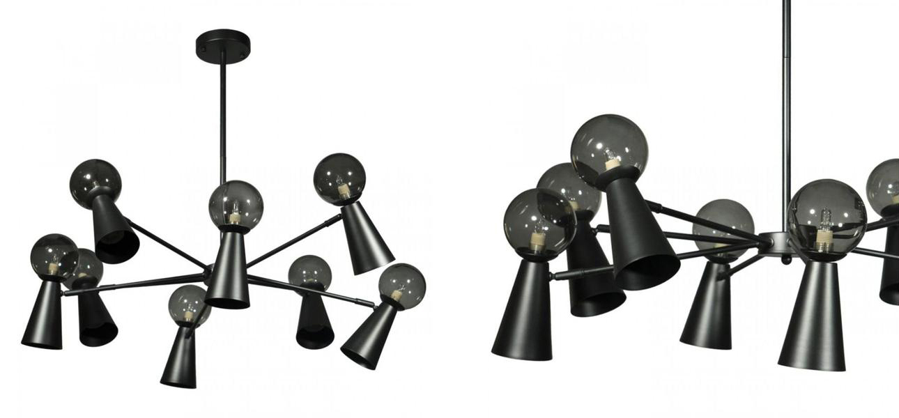 Люстра Klaxons Black - фото