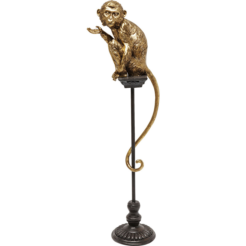 Статуэтка Golden Monkey on a stand Золотой Статуэтка Golden Monkey on a stand Золотой в Липецке | Loft Concept
