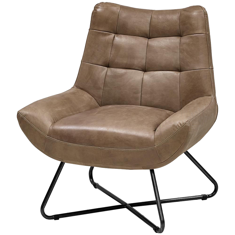 Кресло Sincere Chair Коричневый Черный Кресло Sincere Chair Коричневый Черный в Липецке | Loft Concept