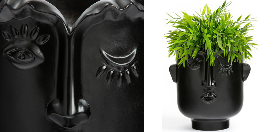 Ваза Black Head Vase Ваза Black Head Vase - Loft-Concept в Липецке