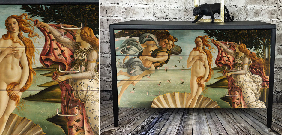 Комод Афродита Chest Of Drawers The Birth Of Venus Комод Афродита Chest Of Drawers The Birth Of Venus - Loft-Concept в Липецке