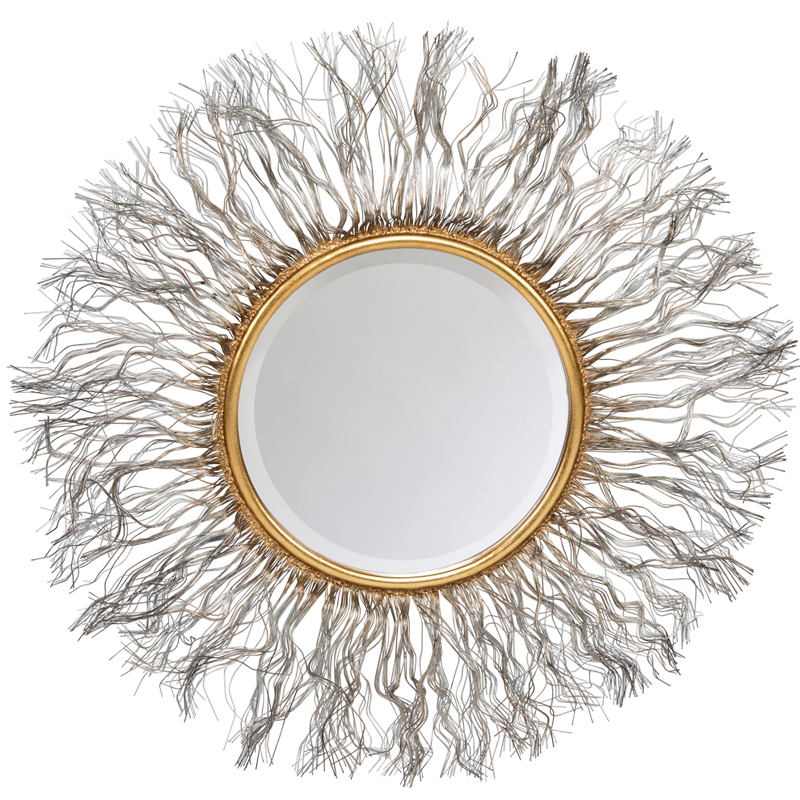 Зеркало Agnessa Mirror Зеркало Золотой Серебряный Зеркало Agnessa Mirror Зеркало Золотой Серебряный в Липецке | Loft Concept