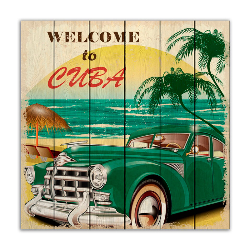 Постер Welcome to Cuba Постер Welcome to Cuba в Липецке | Loft Concept