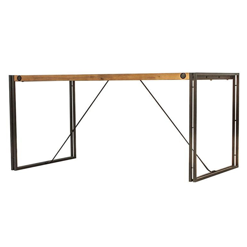 Стол Industrial Brooklyn dining table big Акация Графит в Липецке | Loft Concept 