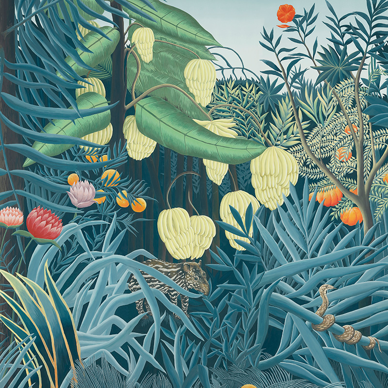 Обои ручная роспись Rousseau Rousseau on scenic paper Обои ручная роспись Rousseau Rousseau on scenic paper в Липецке | Loft Concept