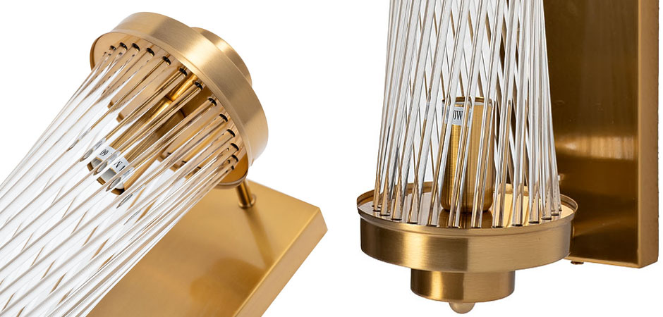 Бра Glass Tubes Brass Бра Glass Tubes Brass - Loft-Concept в Липецке