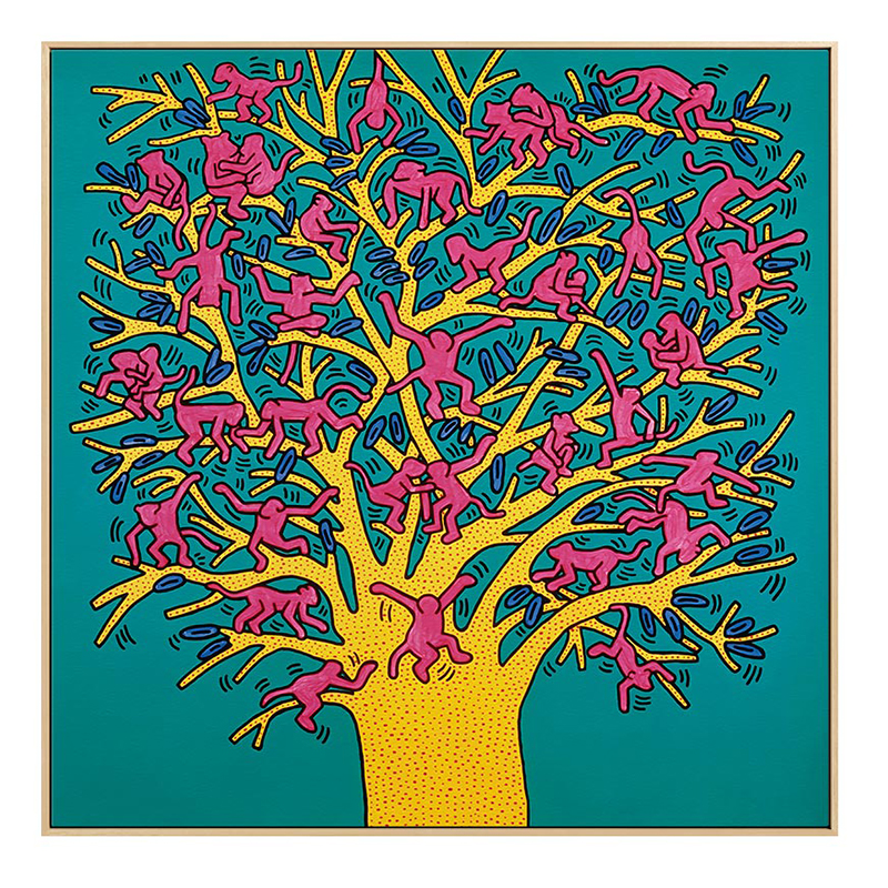 Постер Keith Haring 1 Мульти Постер Keith Haring 1 Мульти в Липецке | Loft Concept