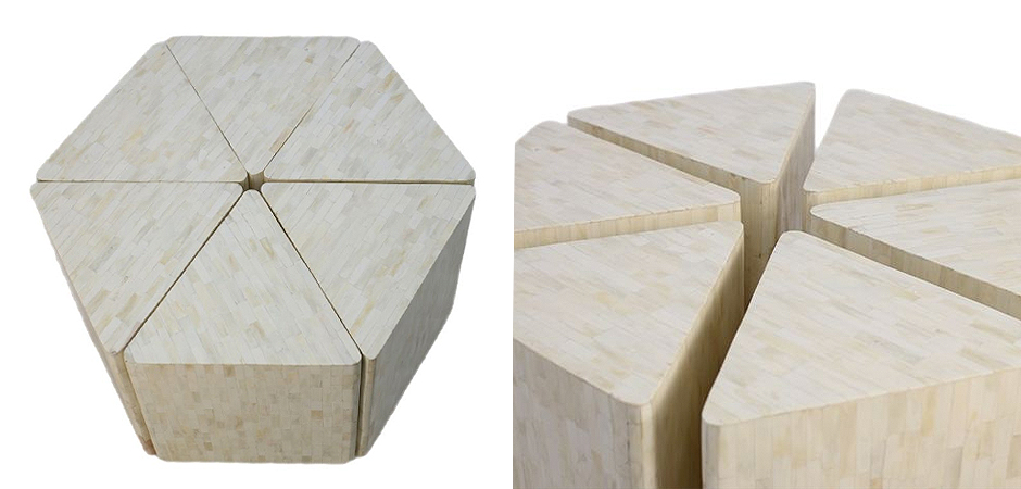 Модульный Кофейный Стол инкрустированный Костью BONE INLAY Coffee Table Модульный Кофейный Стол инкрустированный Костью BONE INLAY Coffee Table - Loft-Concept в Липецке