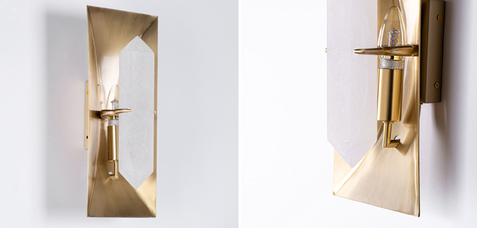 Бра HALCYON Rectangle Sconce - фото №1