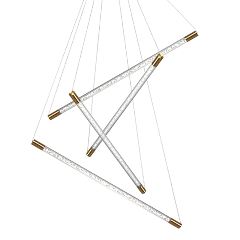 Люстра Trumpet tube 30Вт Золотой Люстра Trumpet tube 30Вт Золотой в Липецке | Loft Concept