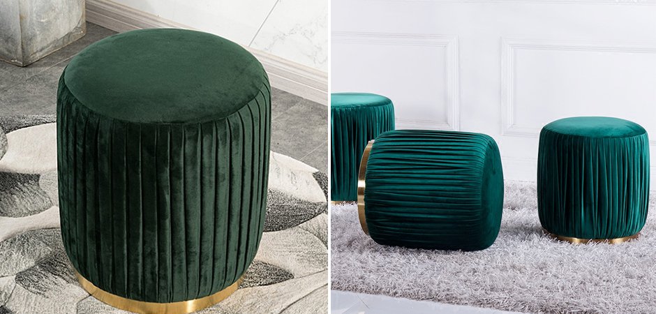 Пуф Emerald Corrugation Пуф Emerald Corrugation - Loft-Concept в Липецке
