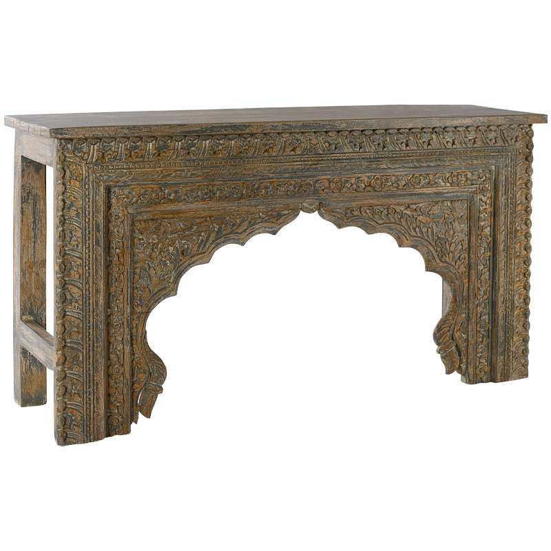 Консоль Rishi Console Коричневый Консоль Rishi Console Коричневый в Липецке | Loft Concept