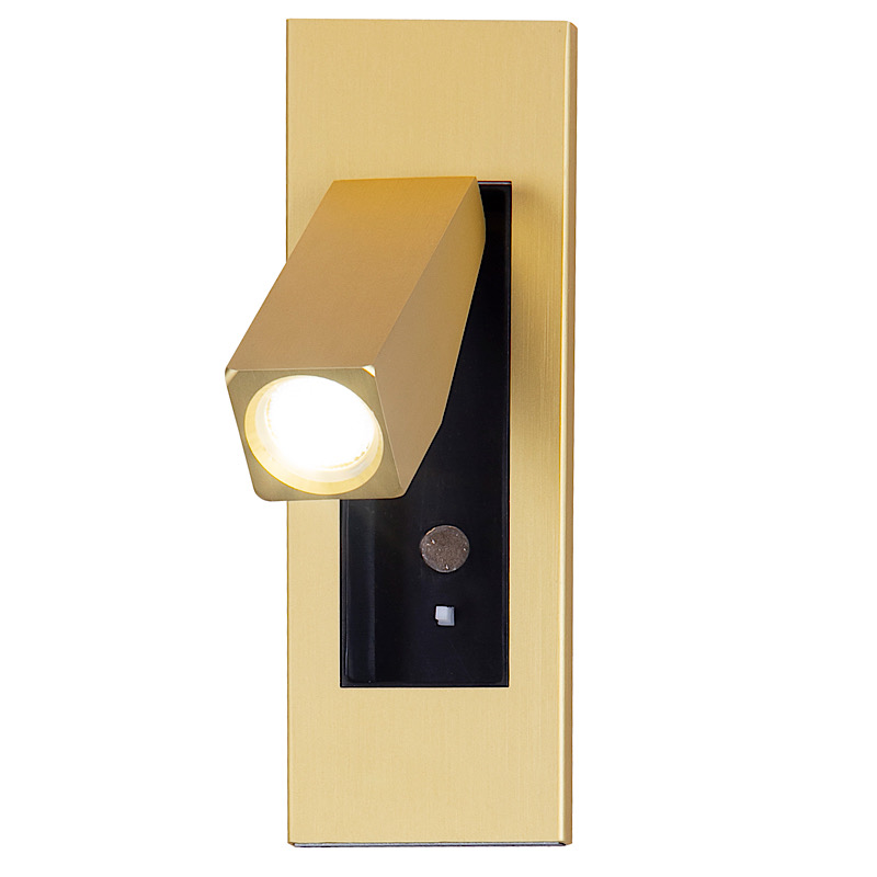 Бра Gold Led Chelsom Limited Золотой Прозрачный в Липецке | Loft Concept 