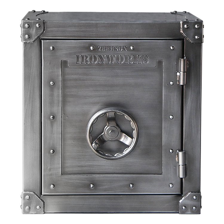 Тумбочка Loft Safe Серебряный Тумбочка Loft Safe Серебряный в Липецке | Loft Concept