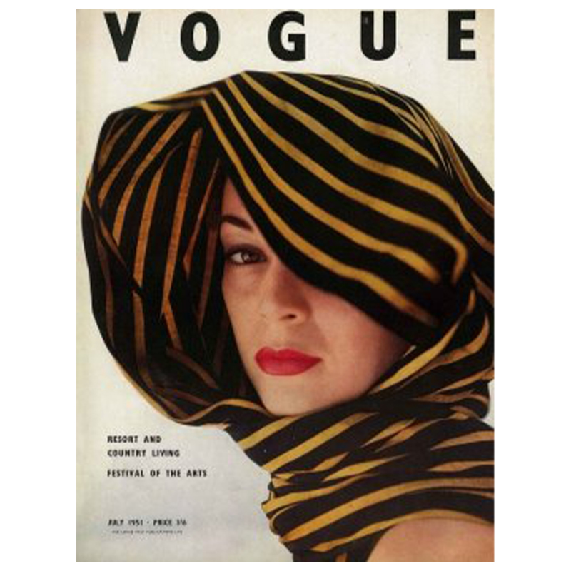 Постер Vogue Cover 1951 July  в Липецке | Loft Concept 