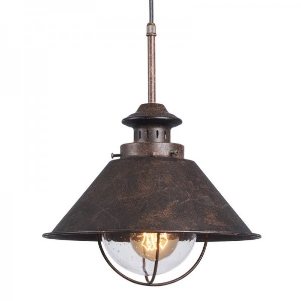 Подвесной светильник Vintage Street Light Pendant Коричневый Подвесной светильник Vintage Street Light Pendant Коричневый в Липецке | Loft Concept