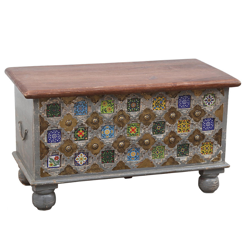 Сундук Multi-colored Inlay Мульти Сундук Multi-colored Inlay Мульти в Липецке | Loft Concept