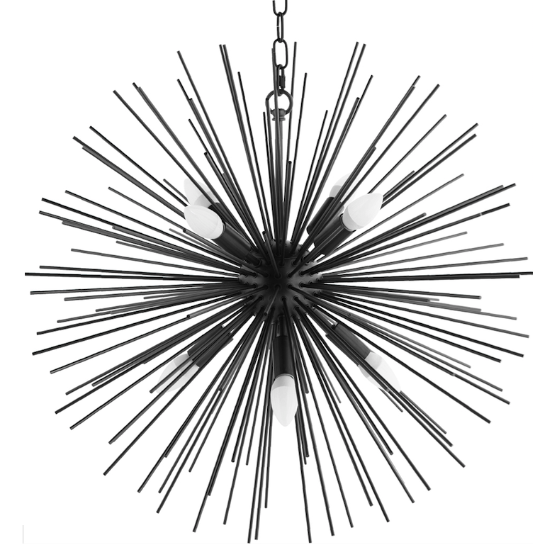 Люстра Sputnik Echinus Pendant Черный Люстра Sputnik Echinus Pendant Черный в Липецке | Loft Concept