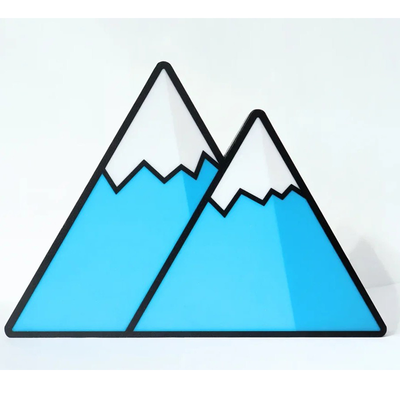 Бра The Mountains Белый Голубой Бра The Mountains Белый Голубой в Липецке | Loft Concept