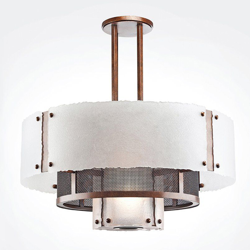 Люстра Landelin Chandelier Бронза Белый Люстра Landelin Chandelier Бронза Белый в Липецке | Loft Concept