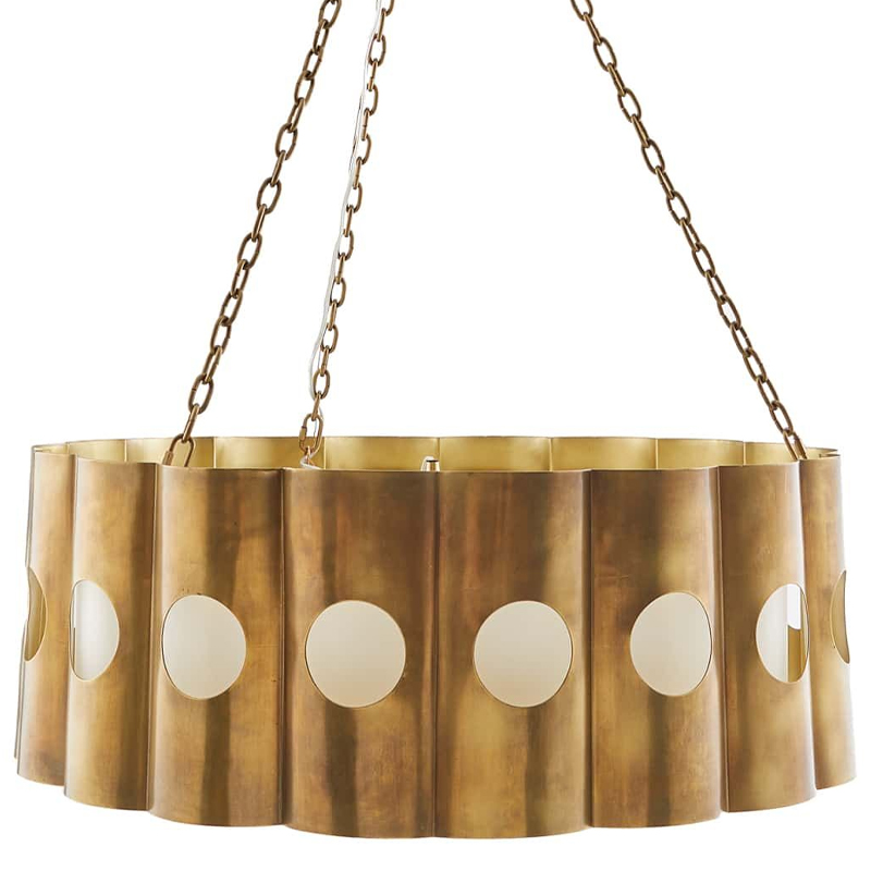 Люстра Arteriors SACRAMENTO CHANDELIER Латунь Белый Люстра Arteriors SACRAMENTO CHANDELIER Латунь Белый в Липецке | Loft Concept