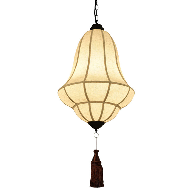 Подвесной светильник Bell Lantern Lighting Бежевый Подвесной светильник Bell Lantern Lighting Бежевый в Липецке | Loft Concept