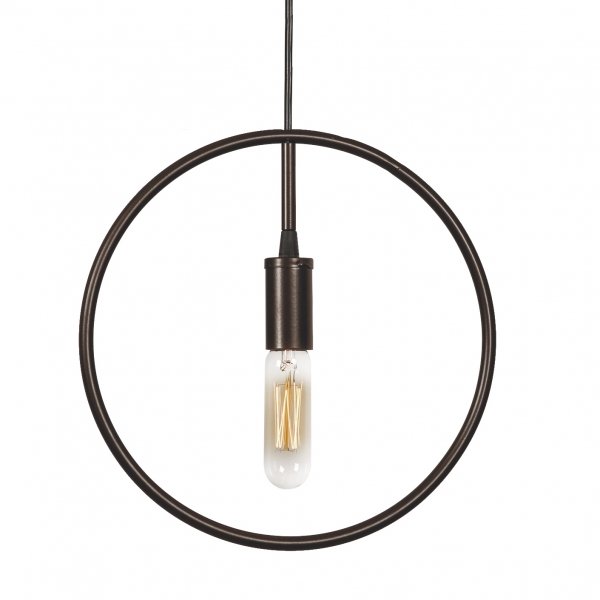 Подвесной светильник Shape Round Pendant Коричневый Подвесной светильник Shape Round Pendant Коричневый в Липецке | Loft Concept