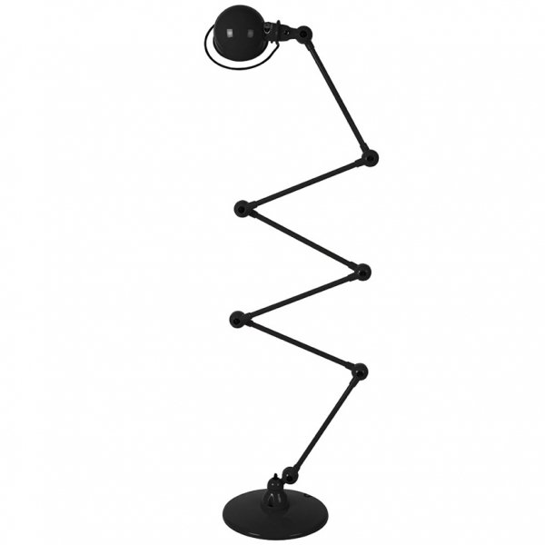 Торшер Zigzag Floor Lamp Черный Торшер Zigzag Floor Lamp Черный в Липецке | Loft Concept