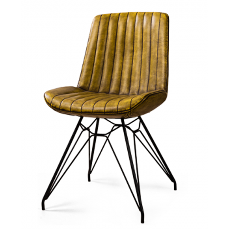 Стул Visan Chair Горчичный Стул Visan Chair Горчичный в Липецке | Loft Concept