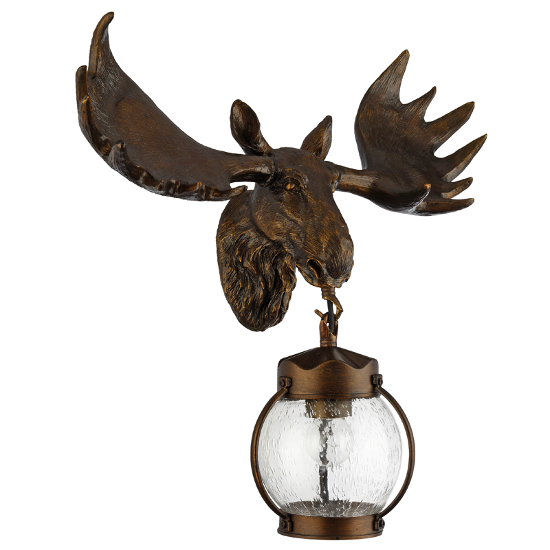 Уличный светильник Moose Lantern Коричневый винтаж Прозрачное Стекло Уличный светильник Moose Lantern Коричневый винтаж Прозрачное Стекло в Липецке | Loft Concept