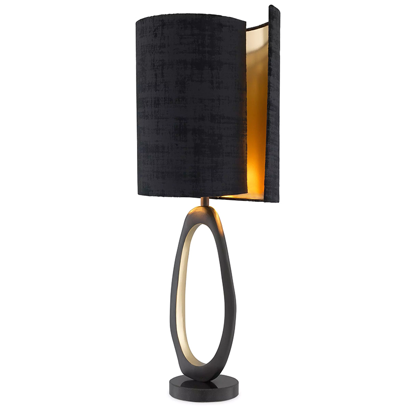 Настольная лампа Eichholtz Table Lamp Kilian Черный Латунь Настольная лампа Eichholtz Table Lamp Kilian Черный Латунь в Липецке | Loft Concept
