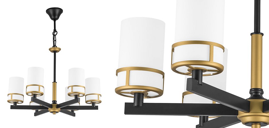 Подвесной светильник Olivier Frosted Gold Подвесной светильник Olivier Frosted Gold - Loft-Concept в Липецке