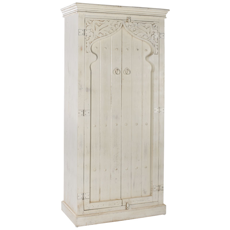 Шкаф Dome Cupboard Бежевый Белый Коричневый Шкаф Dome Cupboard Бежевый Белый Коричневый в Липецке | Loft Concept
