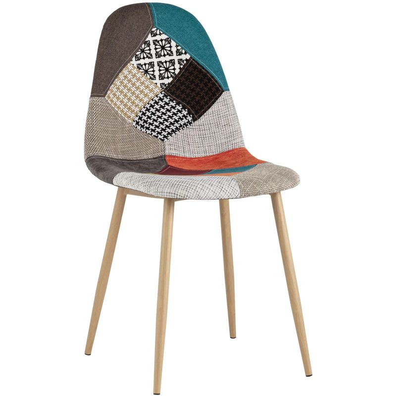 Стул Archie Chair Разноцветный Печворк Мульти Древесина Стул Archie Chair Разноцветный Печворк Мульти Древесина в Липецке | Loft Concept