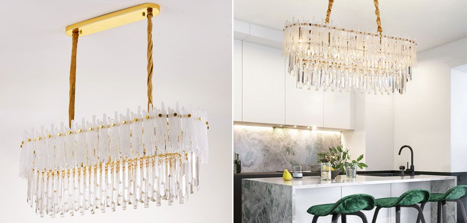 Люстра Murano Glass ICE Chandelier Rectangle Люстра Murano Glass ICE Chandelier Rectangle - Loft-Concept в Липецке