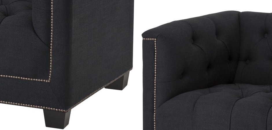 Кресло Eichholtz Chair Paolo Black Кресло Eichholtz Chair Paolo Black - Loft-Concept в Липецке