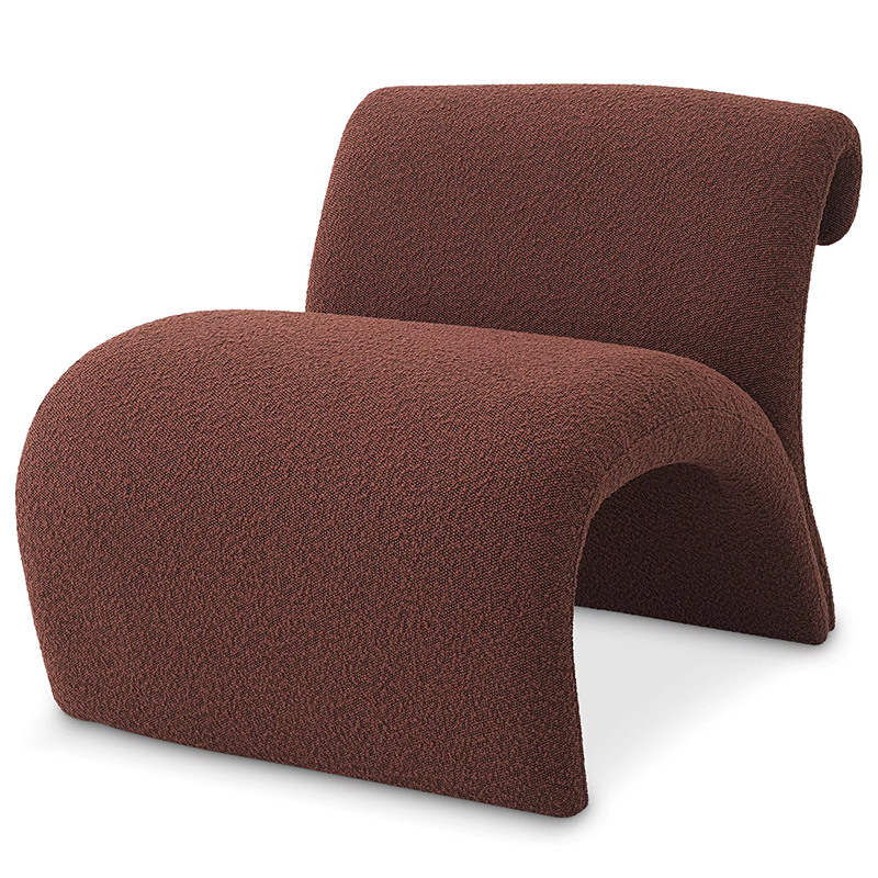 Кресло Eichholtz Chair Vignola Boucle Rouge Бургундский красный Кресло Eichholtz Chair Vignola Boucle Rouge Бургундский красный в Липецке | Loft Concept