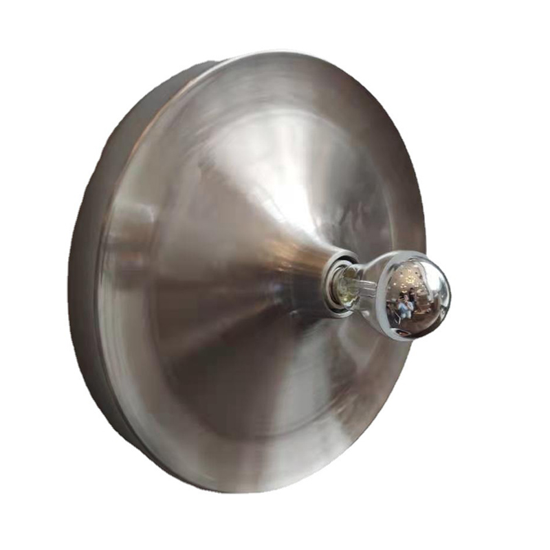Бра металл в стиле лофт Metal Disk Loft Серебряный Бра металл в стиле лофт Metal Disk Loft Серебряный в Липецке | Loft Concept