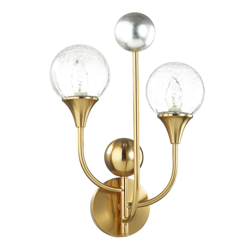Бра Benniga Sconce Золотой Прозрачный (Transparent) Бра Benniga Sconce Золотой Прозрачный (Transparent) в Липецке | Loft Concept