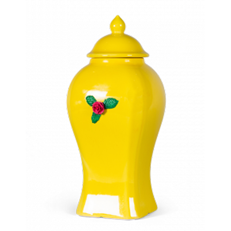 Ваза Dooier Vase yellow Желтый Ваза Dooier Vase yellow Желтый в Липецке | Loft Concept