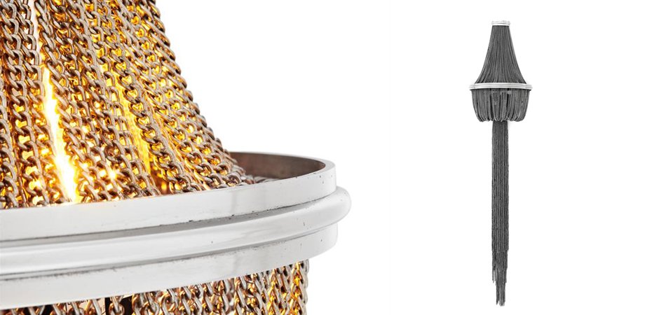 Бра Wall Lamp Martinez Nickel - Loft-Concept в Липецке