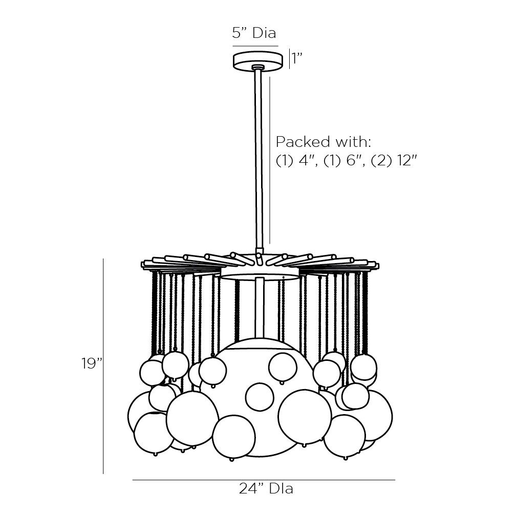 Люстра Arteriors MIRA CHANDELIER Люстра Arteriors MIRA CHANDELIER в Липецке