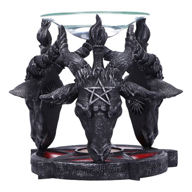 Подсвечник с чашей Baphomet Head Черный Подсвечник с чашей Baphomet Head Черный в Липецке | Loft Concept
