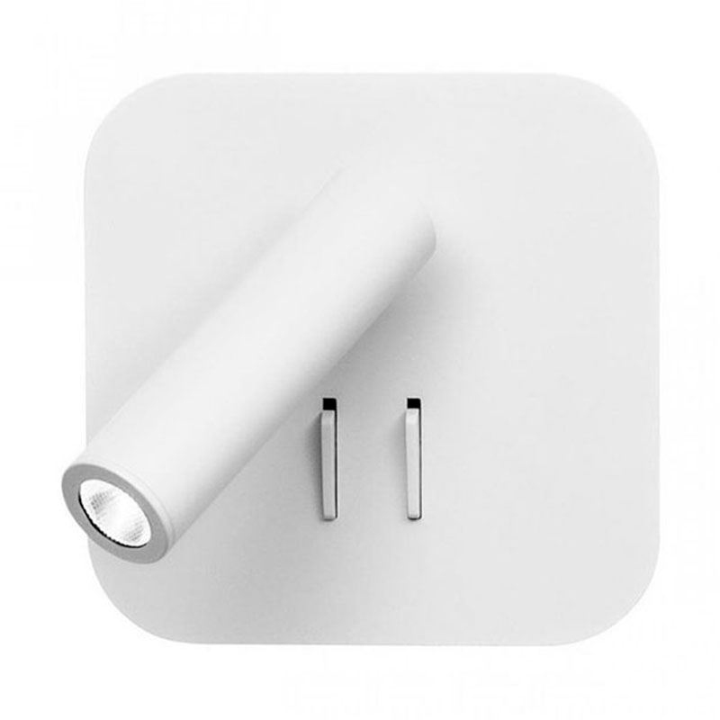 Бра Chelsom WALL LED DOCK White Square Белый Бра Chelsom WALL LED DOCK White Square Белый в Липецке | Loft Concept