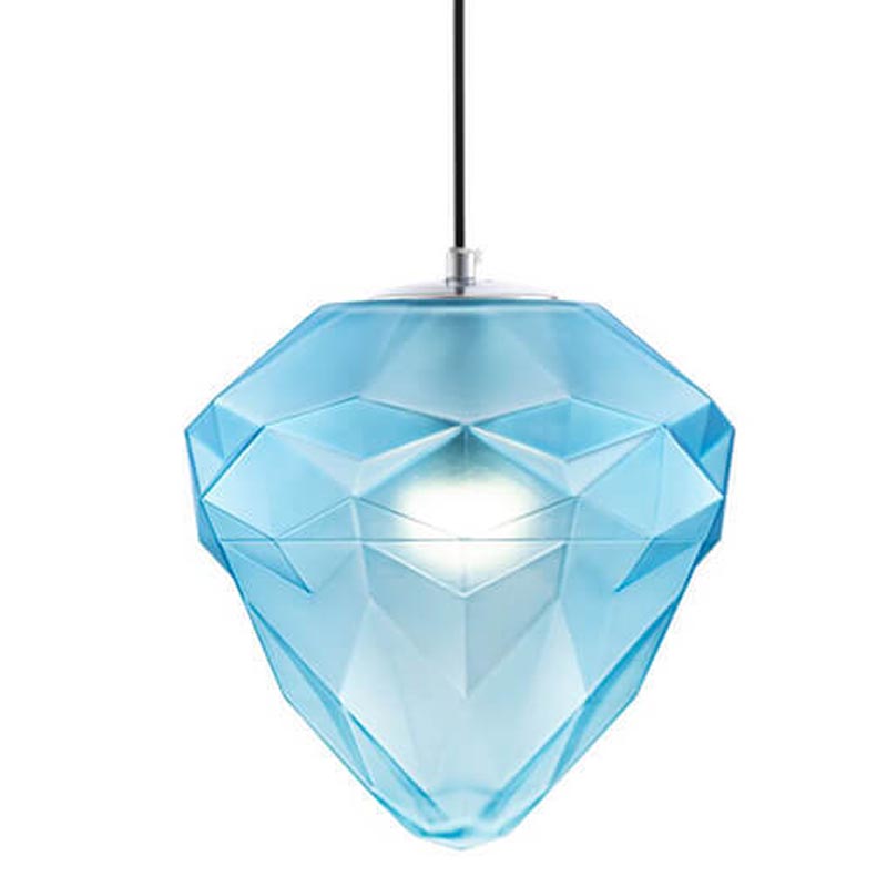 Подвесной светильник Jewel Athena blue 25 Голубой Хром Подвесной светильник Jewel Athena blue 25 Голубой Хром в Липецке | Loft Concept