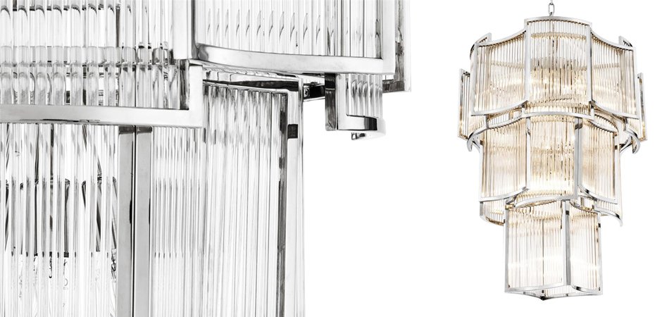 Люстра Chandelier Jet Set Nickel Люстра Chandelier Jet Set Nickel - Loft-Concept в Липецке