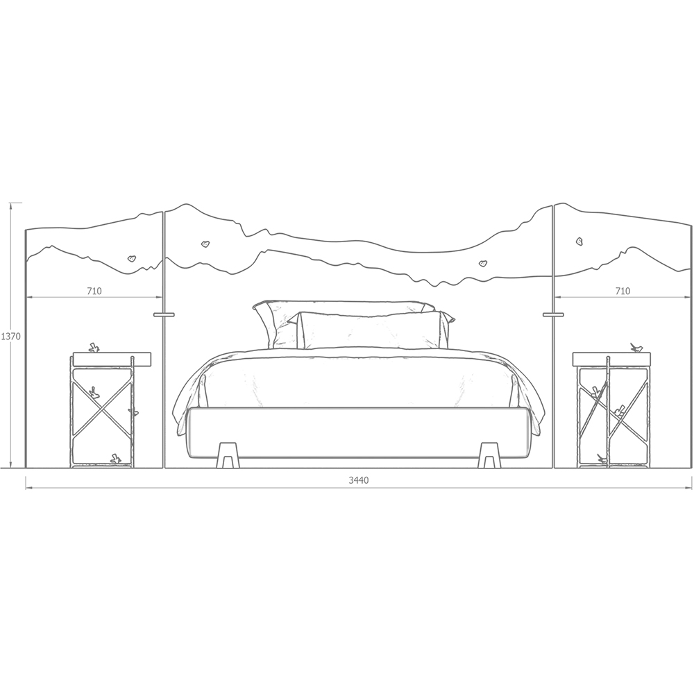 Кровать Okinawa в Липецке