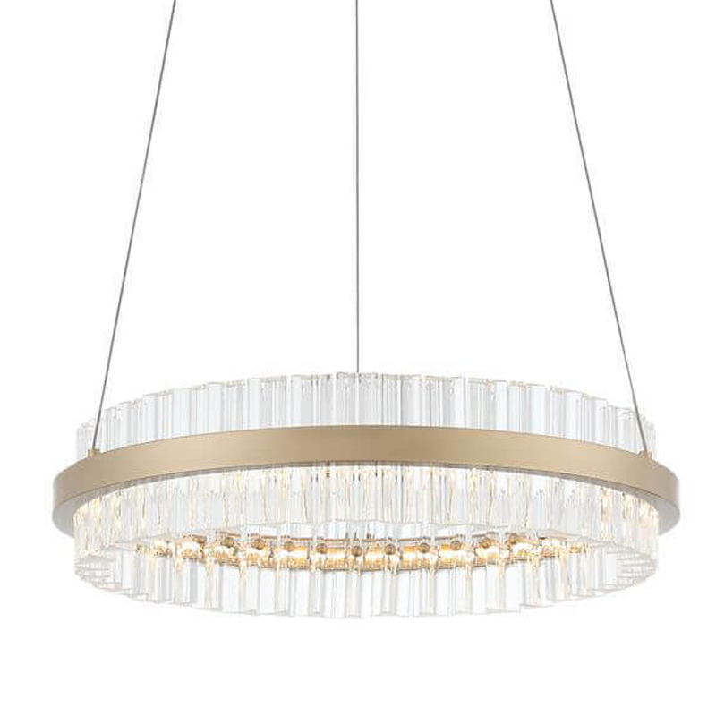 Люстра Ring Horizontal Gold матовое золото Люстра Ring Horizontal Gold матовое золото в Липецке | Loft Concept